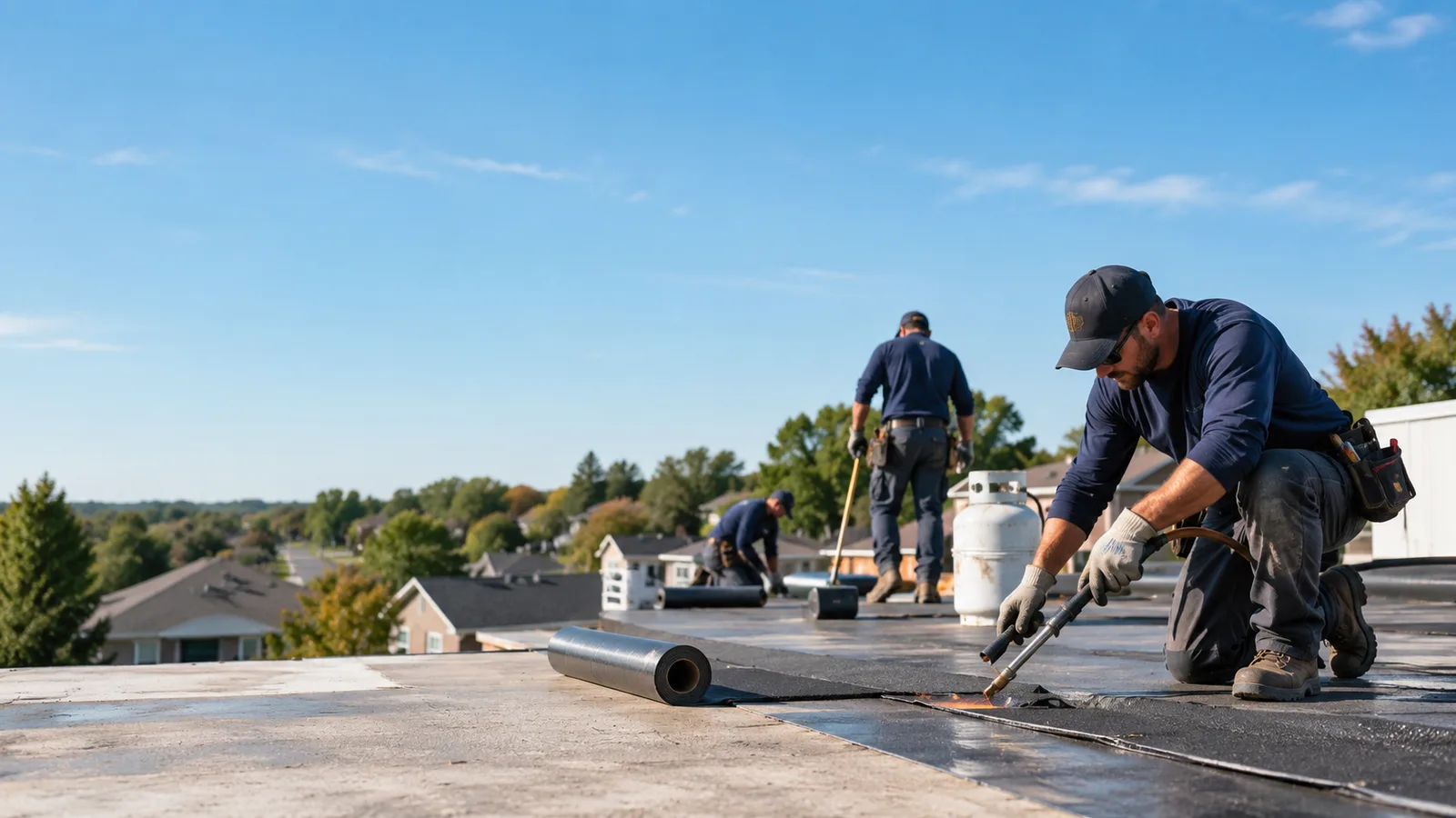 Flat Roof Leak Repair providers in Kipling, OH